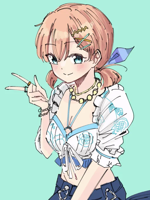 花帆ちゃん #蓮ノ空版深夜の真剣お絵描き60分一本勝負 