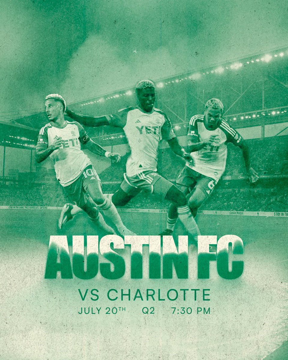 Back home tonight with our favorite people 🏟️💚

See y’all there 🫵🫶💚🖤

🎨: mark_keezy on insta