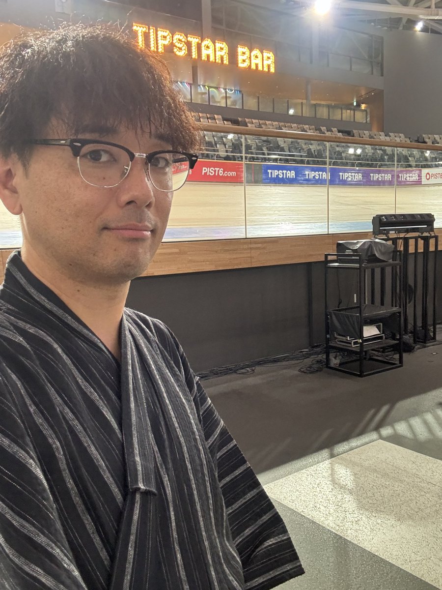 shotakibe's tweet photo. #PIST6 初日終了！

「PIST6 夏あそび 2024」が今日からスタート！1日浴衣で #MC させて頂きました！

コメンテーターは川井敦史さん @tggprkrpp1431、 アシスタントMCは坂上裕子ちゃん @chanyu_89 、そしてPIST6のニューマスコット「ピックス」です！

#TIPSTARDOME #僕はノンアルです # https://t.co/2575Vt7eVb