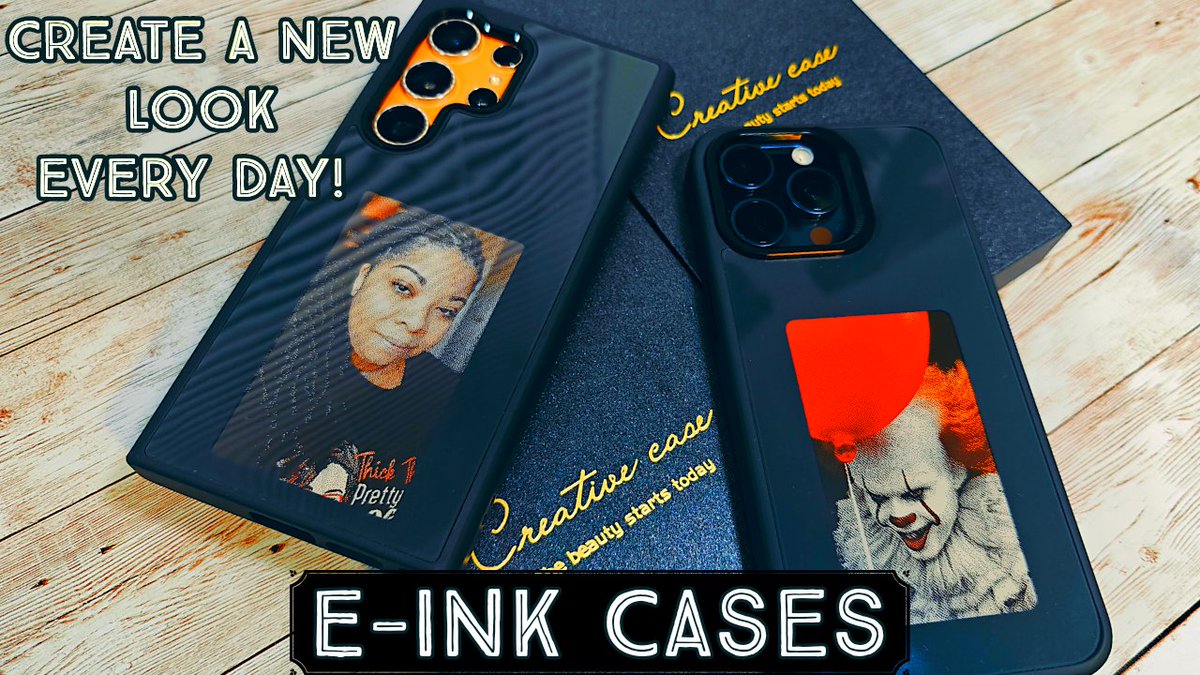 One of the best kinds of phone cases, is one you can make your OWN!! Check out my video of the eInk Cases for the iPhone 15 and Samsung S24 Ultra from @tvcmall_official
#iPhone #SamsungS24Ultra

youtu.be/zUp4NDmFMCg