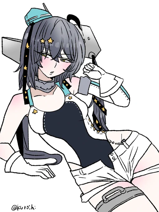 #艦これ版深夜の真剣お絵描き60分一本勝負 #艦これ版真剣お絵描き60分一本勝負_20240720 