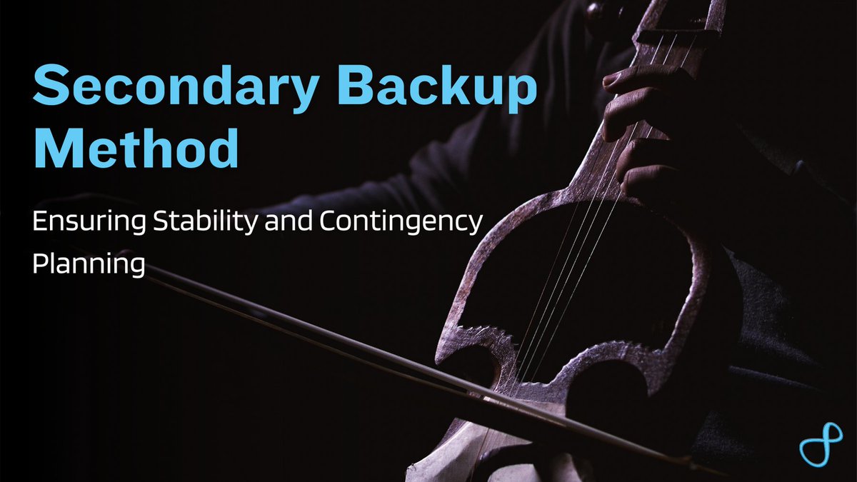 orchestra_labs's tweet photo. 🛡️ Secondary Backup Method: Ensuring Stability and Contingency Planning!
#SymphonyBlockchain #StabilityPlanning #BlockchainInnovation #ContingencyManagement
💼 In our commitment to stability, Symphony goes the extra mile with a secondary backup method.
💪 Here's a glimpse into how we keep our ecosystem balanced and secure:
🔍 Monitoring Margin of Error: Symphony closely monitors the margin of error for arbitrage trading. If exceeded in the opposite direction, signaling overcollateralization, we swiftly spring into action.
💡 Oracle Network Analysis: Utilizing Oracle networks, Symphony assesses market conditions and determines the best course of action.
While immediate intervention may not be necessary, we ensure excess funds are strategically managed.
PRESALE LINK🔗 https://t.co/uZUr34cL5D