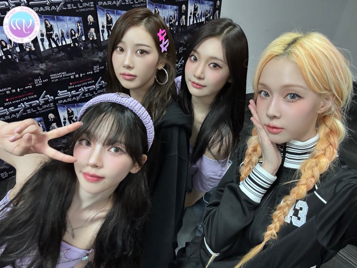 aespa Weverse Membership Update (SYNK : PARALLEL LINE in SINGAPORE)