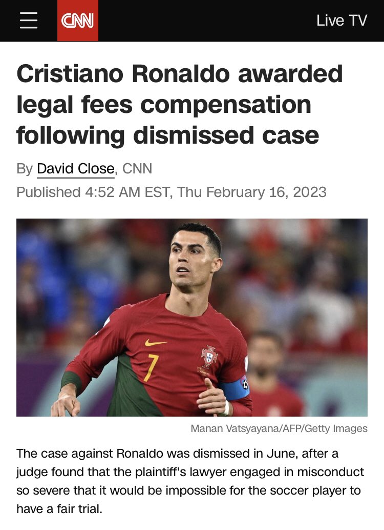 Ronaldo rape talk in 2024?

These dumb fucks really wish he raped someone