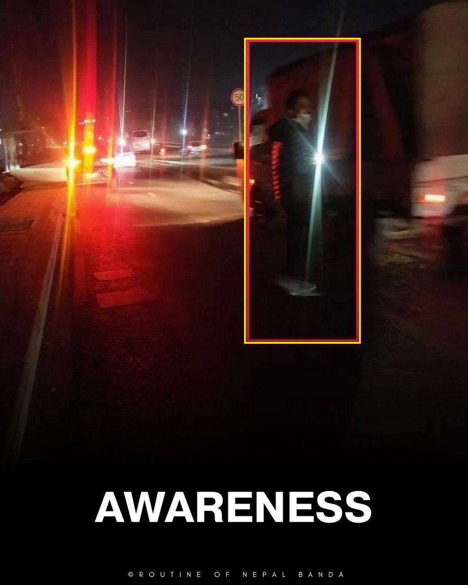 Awareness: Since everyone has mobile phone these days. Use the flash light of phone while crossing the road. It makes You more visible to the approaching vehicles. You can share this post with your near and dear one and prevent possible mishaps. 🙏 

Message by. Dr Amarendra