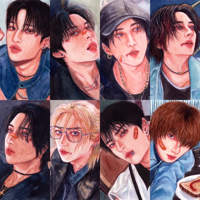 SKZ ATE SERIES #straykids #스트레이키즈 #ATE #ChkChkBoom #straykidsfanart 