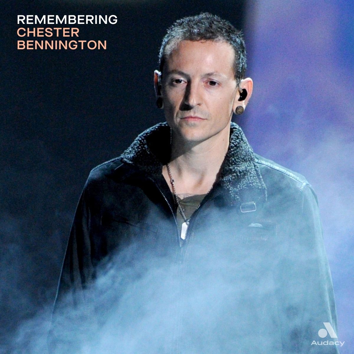 kroq's tweet photo. Remembering Chester Bennington today 🖤 https://t.co/jWUohNvDZX