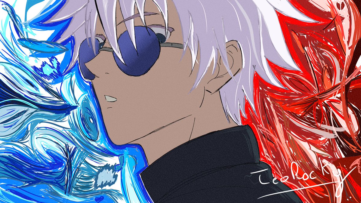 teorockyplayz's tweet photo. "Throughout Heaven &amp; Earth, I alone am the honored one." 
- Satoru Gojo

Art made by Me
#gojo #gojoart #animeart #mangaart #GojoSatoru #JujutsuKaisen #Anime #SatoruGojo #StrongestJujutsuSorcerer #CursedTechniques  #FavoriteCharacter #Limitless #InfinityRealm #jjkmanga #jjkart #JA https://t.co/ZI0TwFY2sH