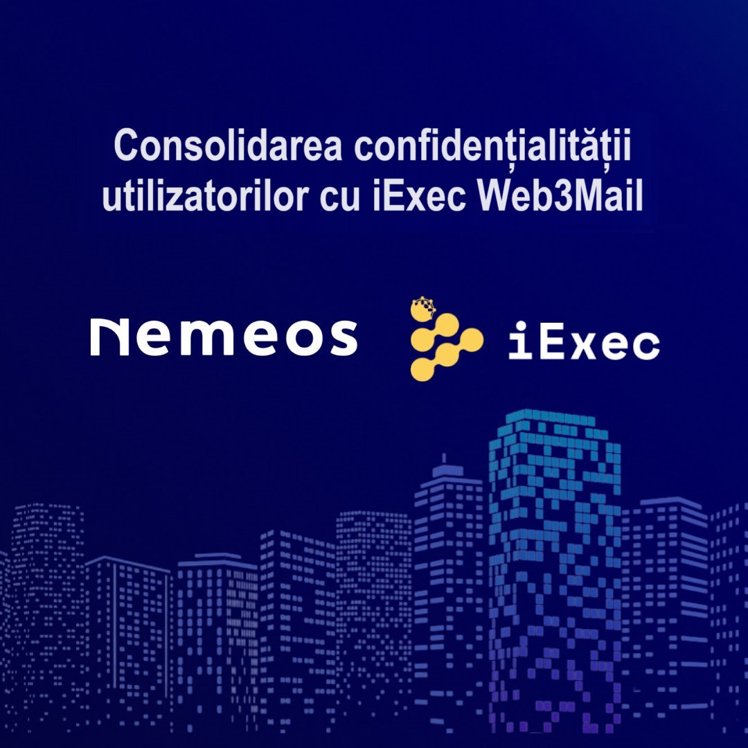 Fin_Vector's tweet image. Nemeos, prioritizează protecția datelor și confidențialitatea utilizatorilor prin adoptarea #Web3Mail ca soluție optimă 🚀.

#iExec $RLC #DataPrivacy #Blockchain