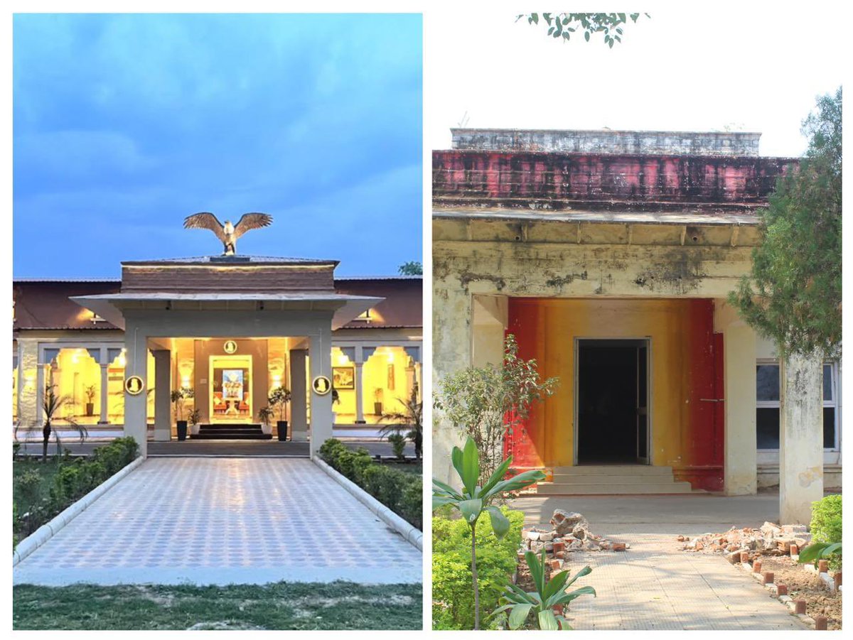 IaSouthern's tweet photo. 🏆 The 'Alijah Club,' a heritage gem founded by Shrimant Jayajirao Scindia in 1844, was awarded the 2023-24 Best Rehabilitation/Retrofitting of #HeritageBuilding by the Indian Buildings Congress. Kudos to the Blood Guts & Glory Brigade of #ShahbaazDivision for their exceptional restoration work, preserving the club's historical essence in just eight months.

The award was presented at Manekshaw Auditorium, New Delhi, a proud moment for historical preservation.

#HeritageRestoration #MyHeritageMyPride #SudarshanChakraCorps 
#IndianArmy 
@MinOfCultureGoI 
@BuildingsIndian