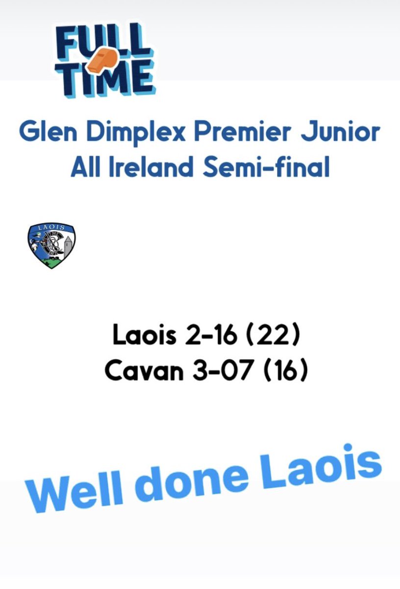 Laois Camogie (@laois_camogie) on Twitter photo 