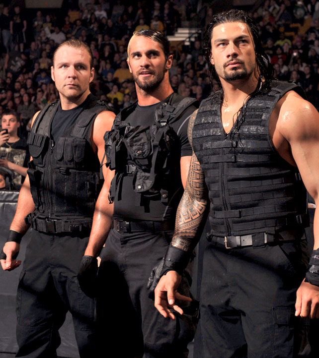 The_Aya_Reigns's tweet photo. Who's your favourite Shield member? https://t.co/yKvWoq4aVK