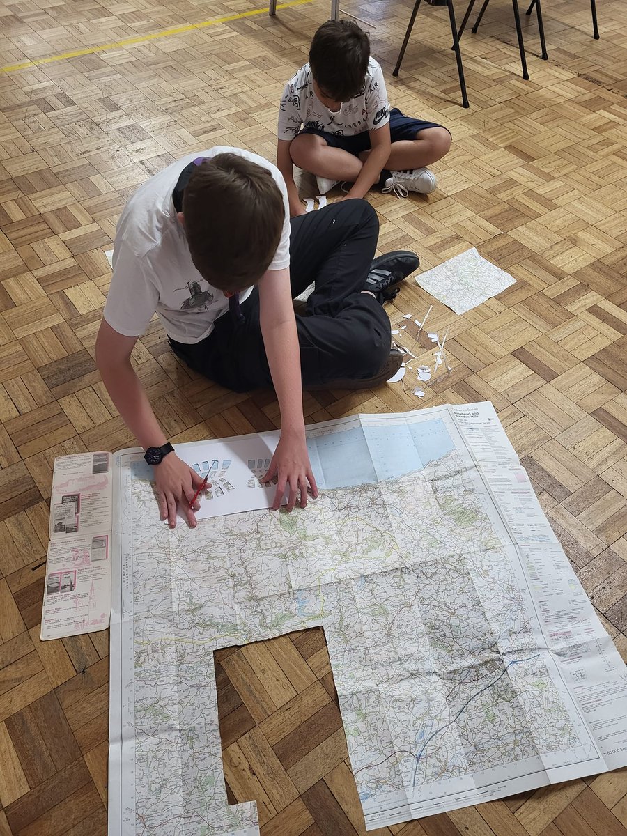 #70thPortsmouth #Scout This week the scouts made silhouette pictures from old maps. it was mentioned so many times "This feels so wrong drawing on and cutting up a map..." <a href="/PortsmouthScout/">Portsmouth Scouts</a> <a href="/HampshireScouts/">Hampshire Scouts</a> #Skillsforlife #ArtInspiration #crafting