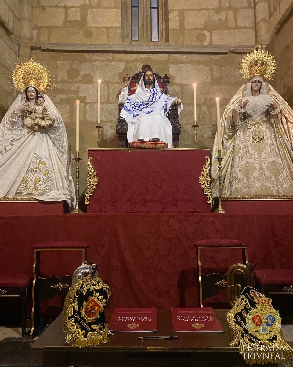BorriquitaCor's tweet photo. ⚪️🔴COMUNICADO OFICIAL | Acuerdo musical con  @Caidoyfuensanta de Córdoba, así como con @BSMdeDosTorres 
para que acompañen a nuestros Sagrados Titulares durante los próximos 4 años. 

Que nuestros Sagrados Titulares les protejan siempre. https://t.co/213DGdW6W6