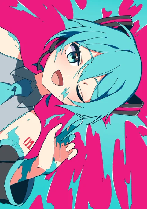 インク #初音ミク
