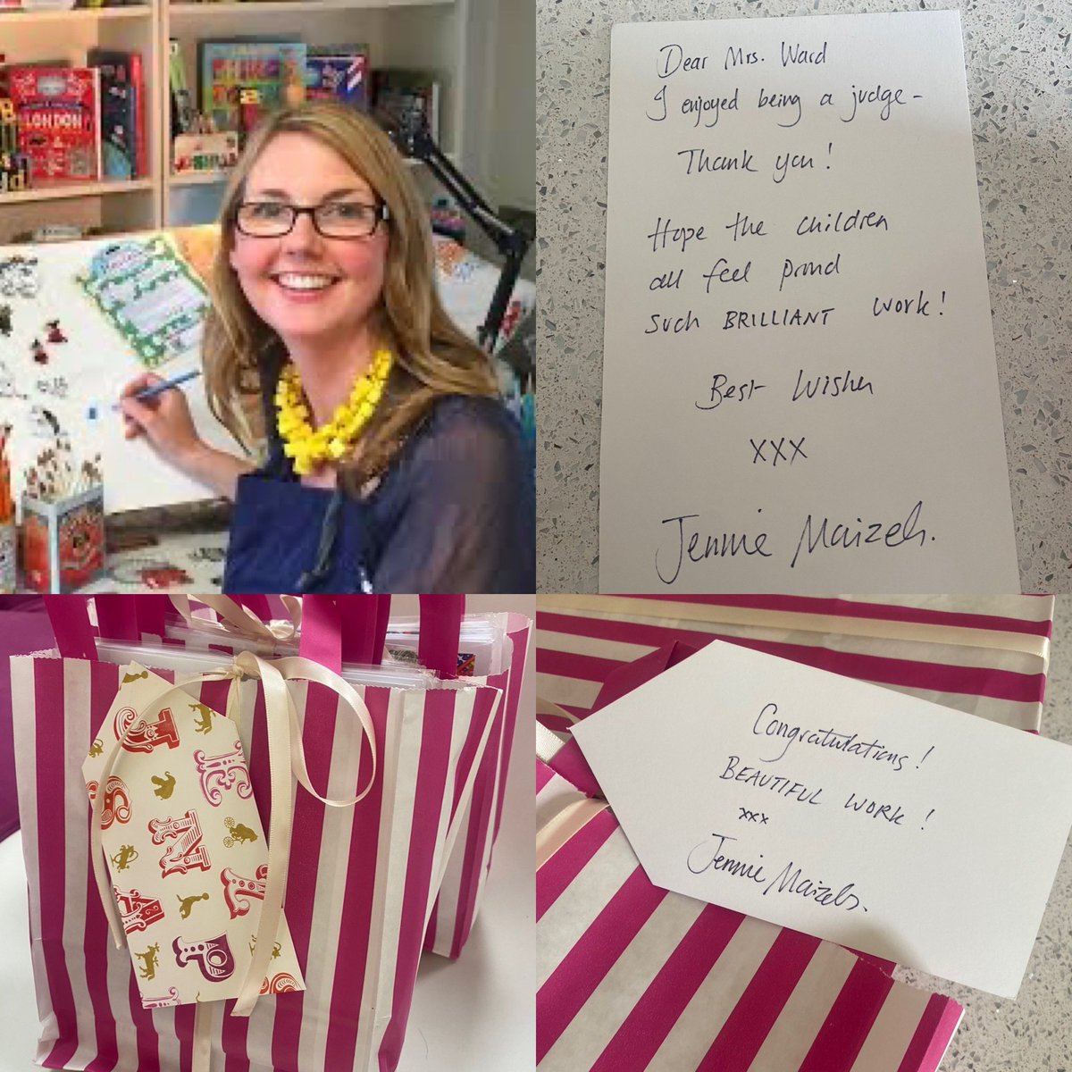 USLSchool's tweet image. A huge congratulations to Joseph, Frankie and Josie from Y5 whose pop up pages were judged and selected as winners by pop up book legend Jennie Maizels! #purposeforwriting #writingaudience #jenniemaizels @PieCorbett @MichaelRosenYes @vashti_hardy