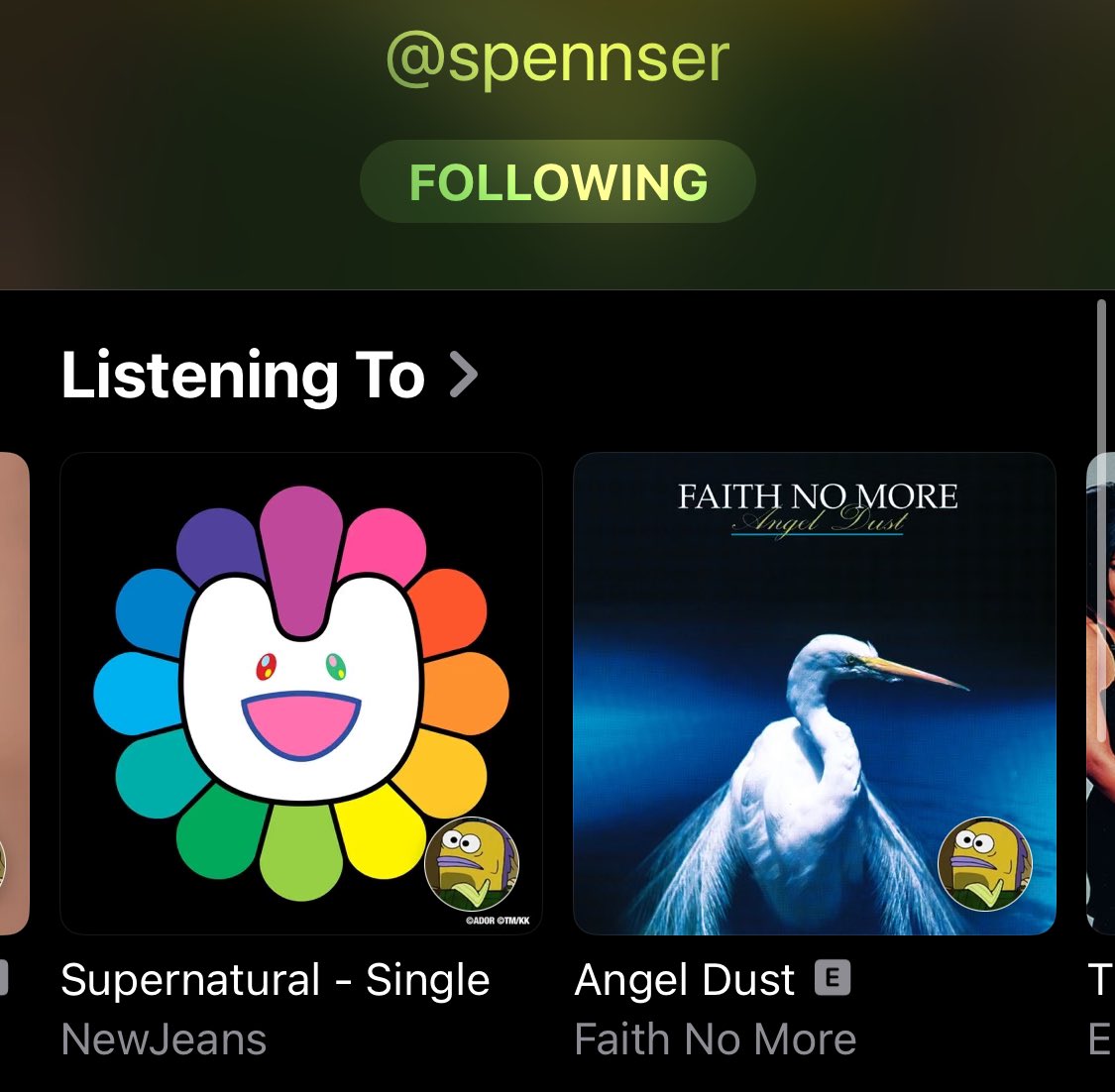 foofarmer91's tweet photo. smosh spencer &amp; 100 gecs, new jeans, faith no more https://t.co/FL81XzJfBB