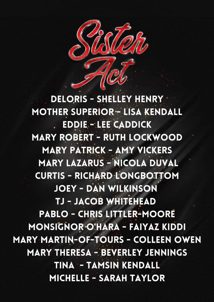 LittlerMoore's tweet photo. Nice way to end a school year, finding out that you've been cast as a principle part in a great show!
Sister Act, 12th -16th Nov, Lamproom Theatre, Barnsley! https://t.co/7iRSOMv5D3