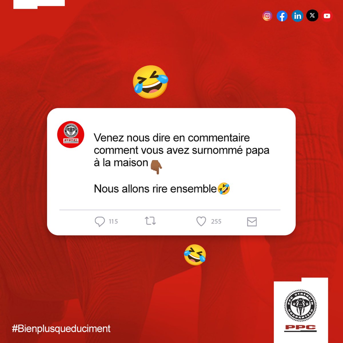 PpcProduits's tweet photo. Bon week-end à tous
#weekend #samedi #break #detente #ppcrdc #bienplusqueduciment https://t.co/h9sr3DTQkX