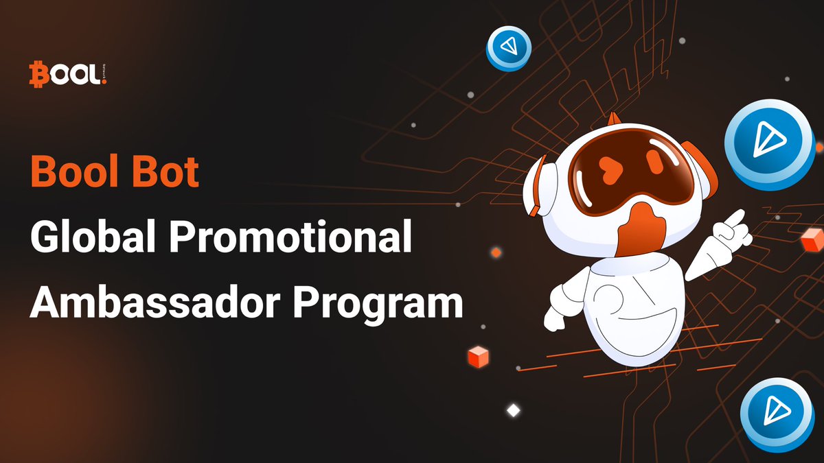 🌍 Join the Bool Bot Global Ambassador Recruitment Program today!

📝 Apply now: forms.gle/GYr1D8ozNi9cJU…

🤩 Who should apply: Passionate promoters experienced in global outreach. 
👀 Expectations: Spread awareness of Bool's goals and unique benefits worldwide. 
🚀