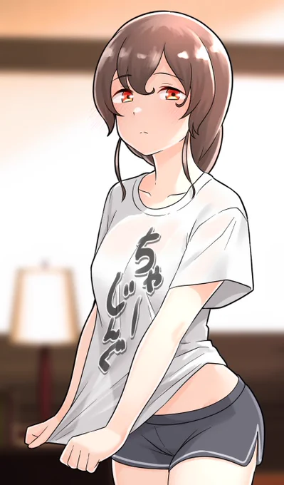 #Tシャツの日 らしいのでチャージングTシャツなうちの宗谷さんでも見てくだされ 