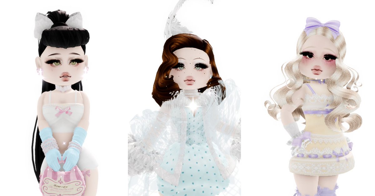 Kampainya's tweet photo. Week 4 โจ of @.MabelButElegant Drag Pageant
Theme is: 7 Signs of Beauty๐๐ธ
For this runway i decided to do a doll collection, each celebrating the diverse signs of beauty! (Tysm @rockstellz & @virafrostt for the help) ๐ฅฒ๐ฉถ
Placement: WIN๐
#royalehigh #Rhtea #rhdorms https://t.co/PTqZFyu5j9