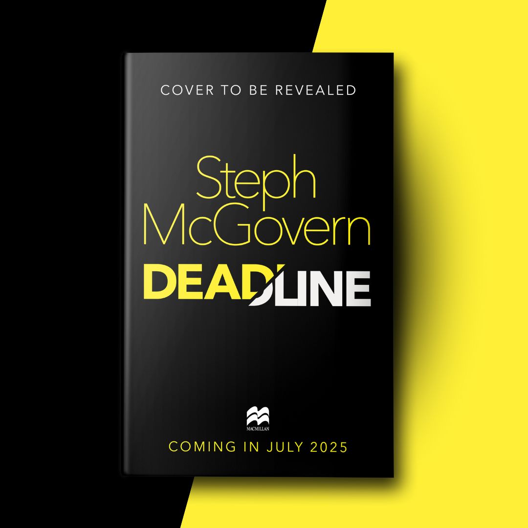 panmacmillan's tweet photo. We're thrilled to announce the debut crime novel from award-winning broadcaster Steph McGovern!

You're live on TV.
You hear an unfamiliar voice.
Your earpiece has been hacked.
They've kidnapped your child... 

#DEADLINE by @StephLunch
Coming July 2025
https://t.co/ajO5cQMkGm https://t.co/aS93xOdXsS
