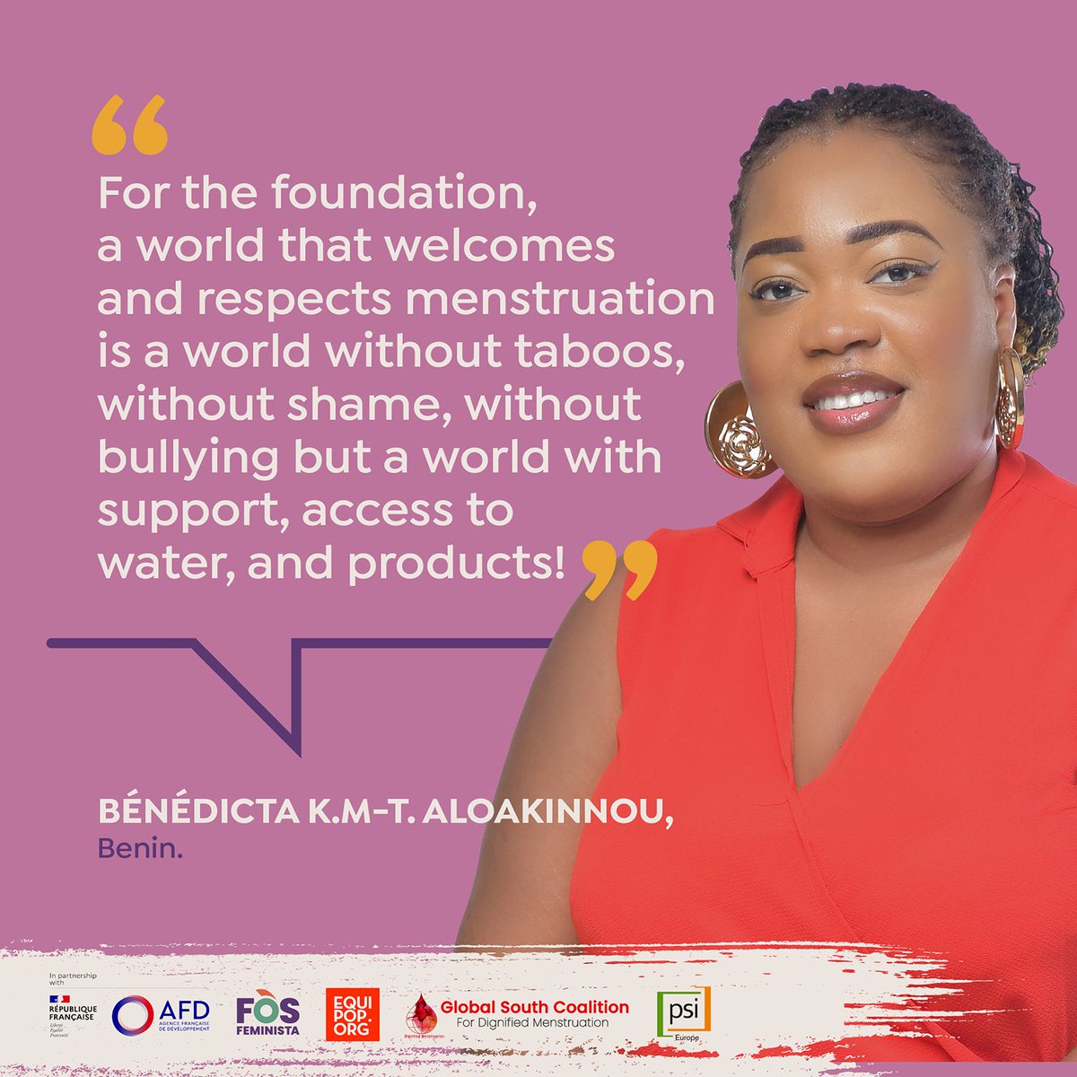 Fos_Feminista's tweet photo. Millions of women, girls and gender-diverse people not only lack basic information and access to menstrual health products and facilities, but face discrimination due to misconceptions. Ensuring menstrual dignity for all, regardless of circumstances, is essential! https://t.co/O3UbEbLpLD