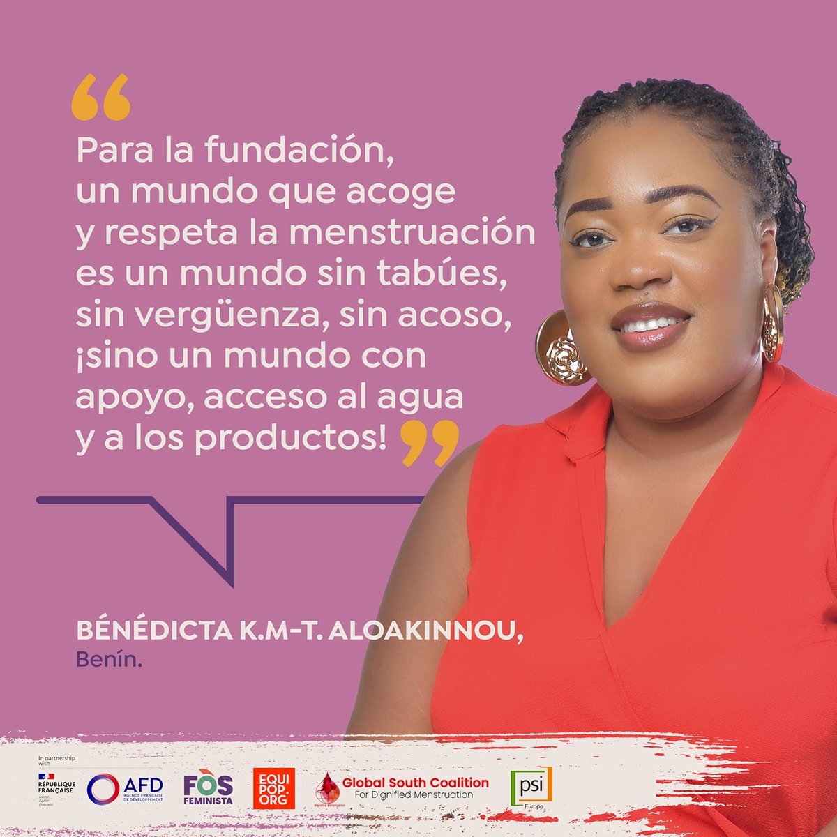 Fos_Feminista's tweet photo. Millions of women, girls and gender-diverse people not only lack basic information and access to menstrual health products and facilities, but face discrimination due to misconceptions. Ensuring menstrual dignity for all, regardless of circumstances, is essential! https://t.co/O3UbEbLpLD