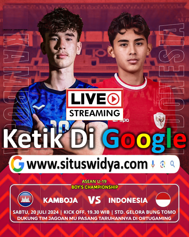ORTUGAMING_'s tweet photo. 🔴 Jangan lewatkan momen-momen seru dan dukung terus Timnas U-19 Indonesia! Ketik di Google 📷 https://t.co/GSOZYa2v4f #TimnasU19 #IndonesiaVsKamboja #ASEANU19Championship #DukungTimnas #SitusWidya #LiveStreaming #SepakBolaIndonesia #TIMNASINDONESIA #GARUDAMUDA https://t.co/fV3dMarcsj
