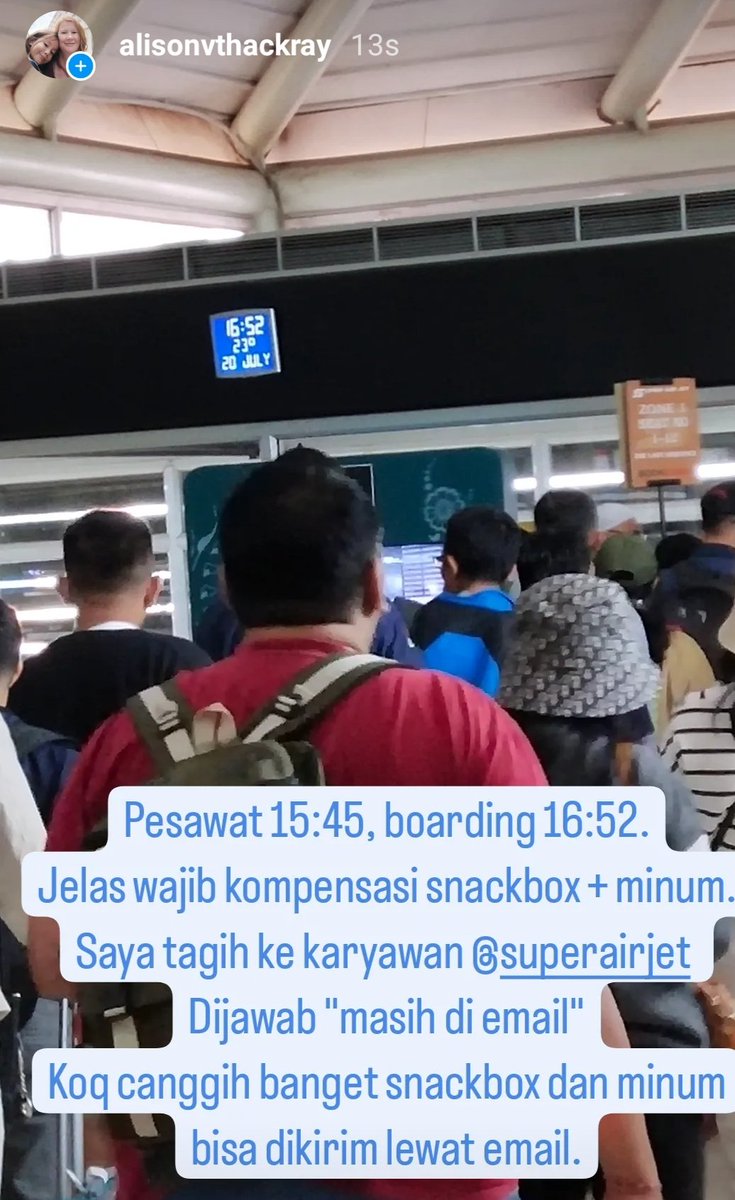 Alison Thackray (@alisonbulebdg) on Twitter photo Bukan pertama kali Lion Group menghindar kompensasi yang WAJIB.
<a href="/SuperAirJet/">Super Air Jet</a> #superairjetsucks Bukan pertama kali Lion Group menghindar kompensasi yang WAJIB.
<a href="/SuperAirJet/">Super Air Jet</a> #superairjetsucks
