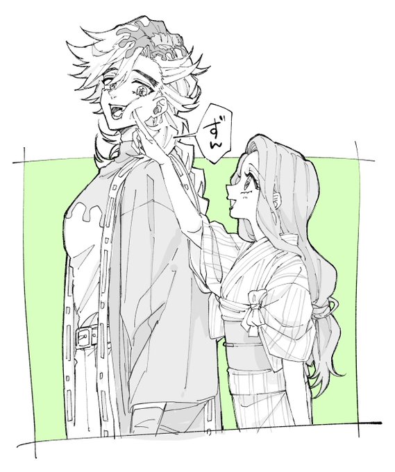 童琴と狛恋でホッペつん☝️の違い妄想 