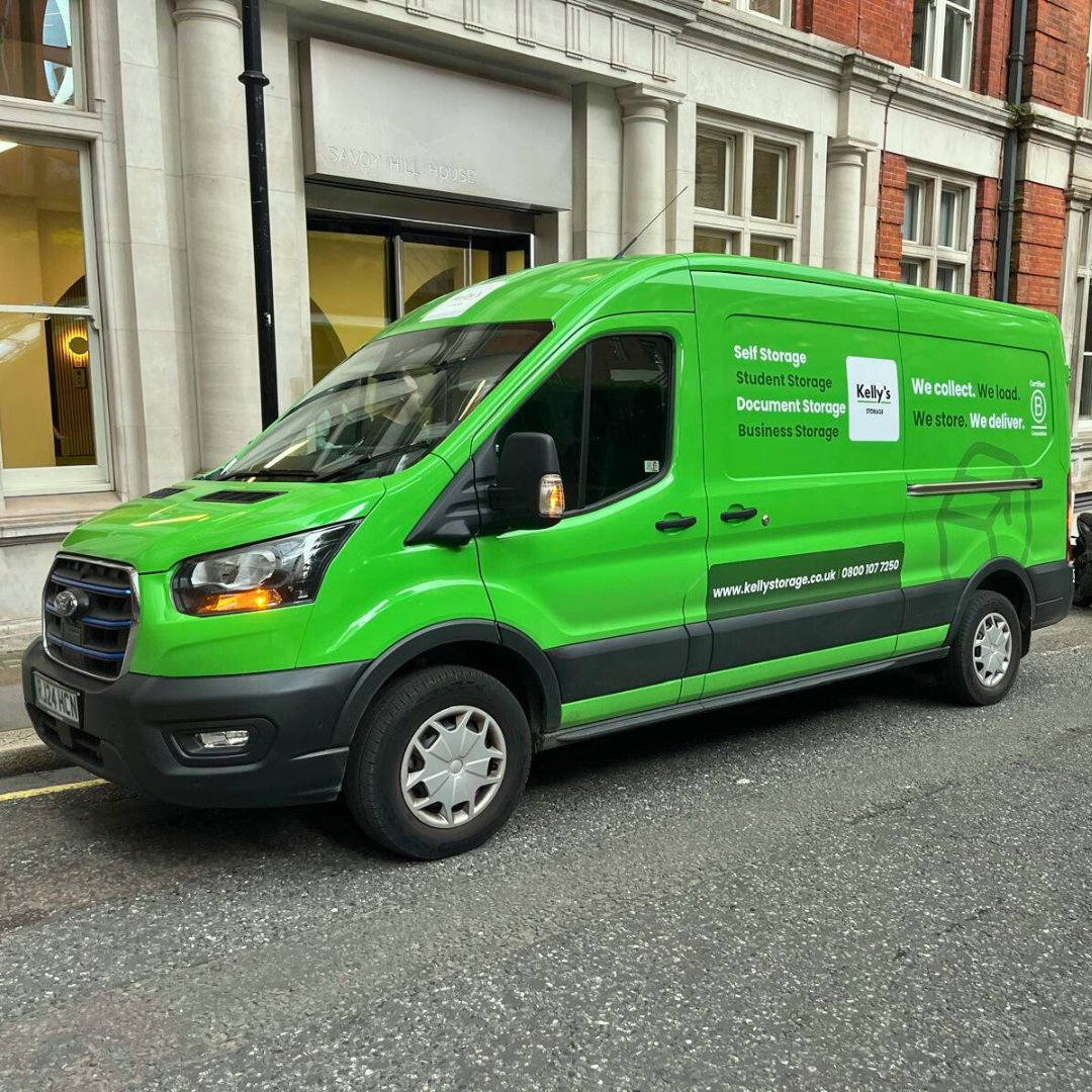 As part of our <a href="/BCorporation/">B Lab</a> promise, we’ve gone electric! Our first batch of electric vehicles is now serving London &amp; Surrey with sustainable storage solutions. 

#BCorp #ElectricVehicles #Sustainability