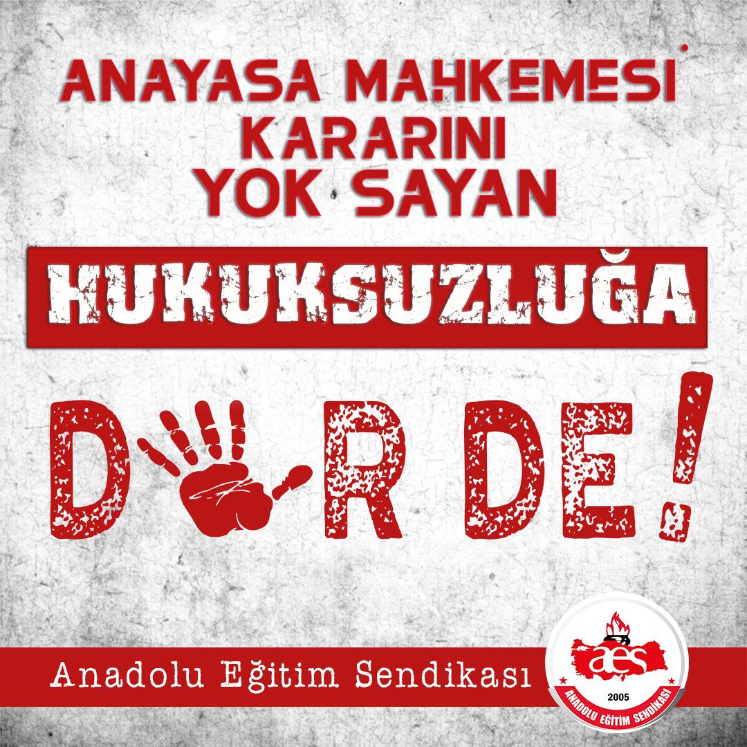 #HukuksuzTeklifeDurDe