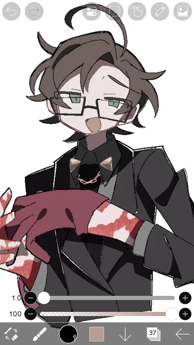 図らずもメスガキっぽい顔描けた…………………