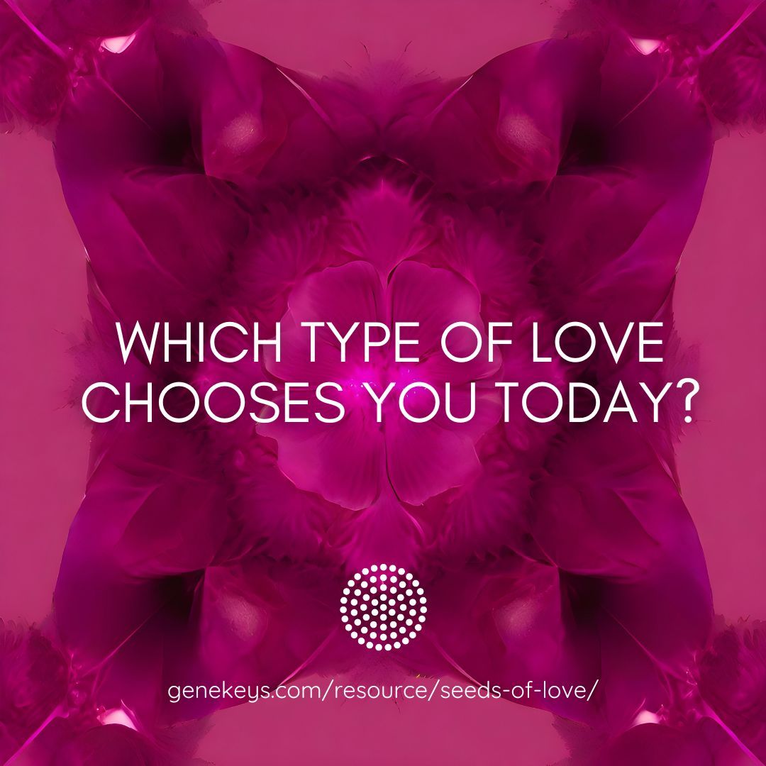 gene_keys's tweet photo. Visit the Oracle Generator and discover which form of love invites you today. Dedicate at least a full day to embodying this form of love in your life.
Which love chooses you? ๐บ ๐น ๐ท Visit https://t.co/MiuAe5IAnV
#genekeys #love #venussequence #devotion #thepulse #genekey56 https://t.co/QsMtIqpbtY