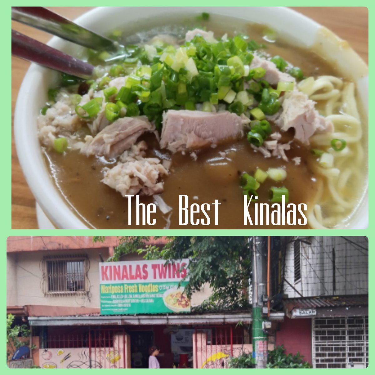TitoTok88's tweet photo. The best one I have had. Di mo na kailangan timplahan ang sabaw. Ramen level for me. Small size is 50 pesos. #Kinalas https://t.co/i7eoJzQ0QO