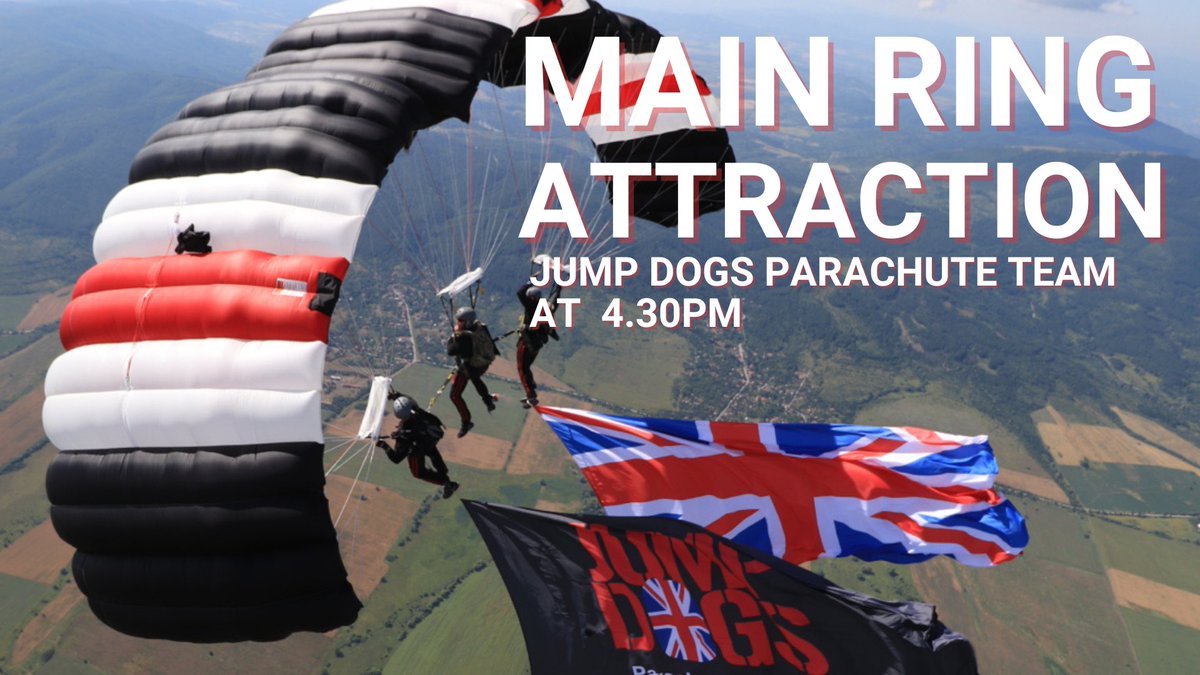 Main Ring Attraction 2024

World class parachute display team “Jump Dogs”
