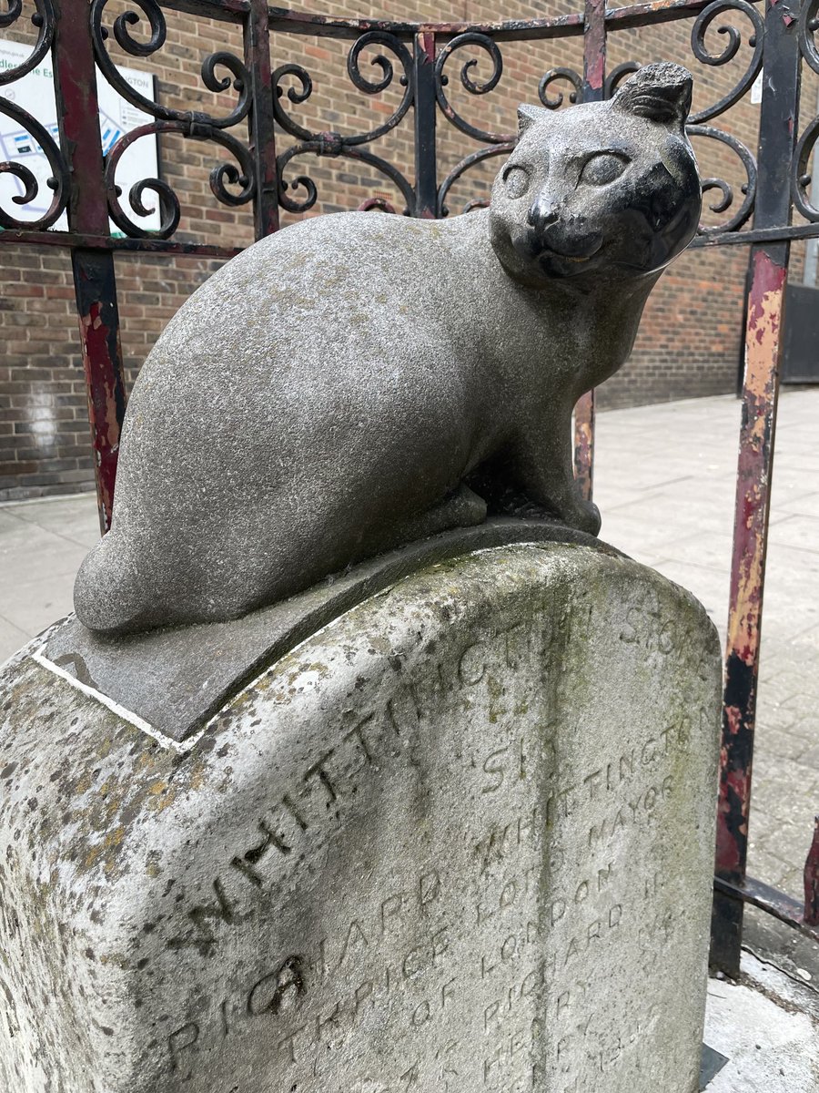 Dick Whittington’s 🐈‍⬛ - seen better days!