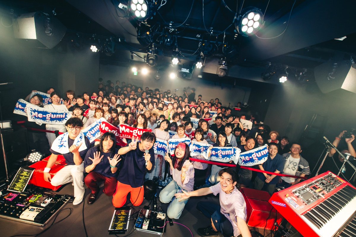 ＼🙌THANK YOU!!🙌／

「ME-GUMI ONEMAN LIVE 2024 -ネクスト10-」
＠ TOKIO TOKYO

お越しいただいたみなさま、
ありがとうございました！

め組、結成10周年に向けて
まだまだ駆け抜けます！🔥

よろしくお願いします！✨