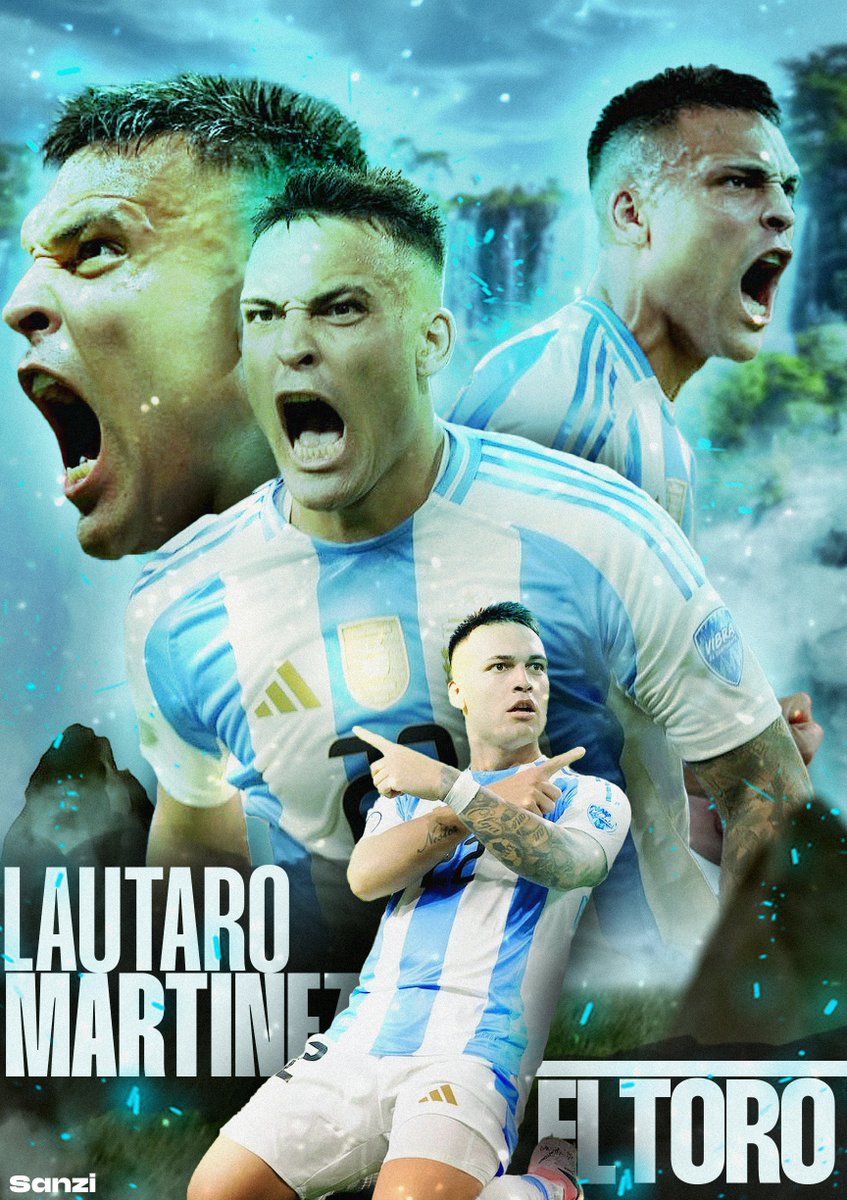 Sanzi27_'s tweet photo. Lautaro Martínez Poster 🎨

#inter #Argentina #CopaAmerica #lautaromartinez https://t.co/EXOUebnNkn