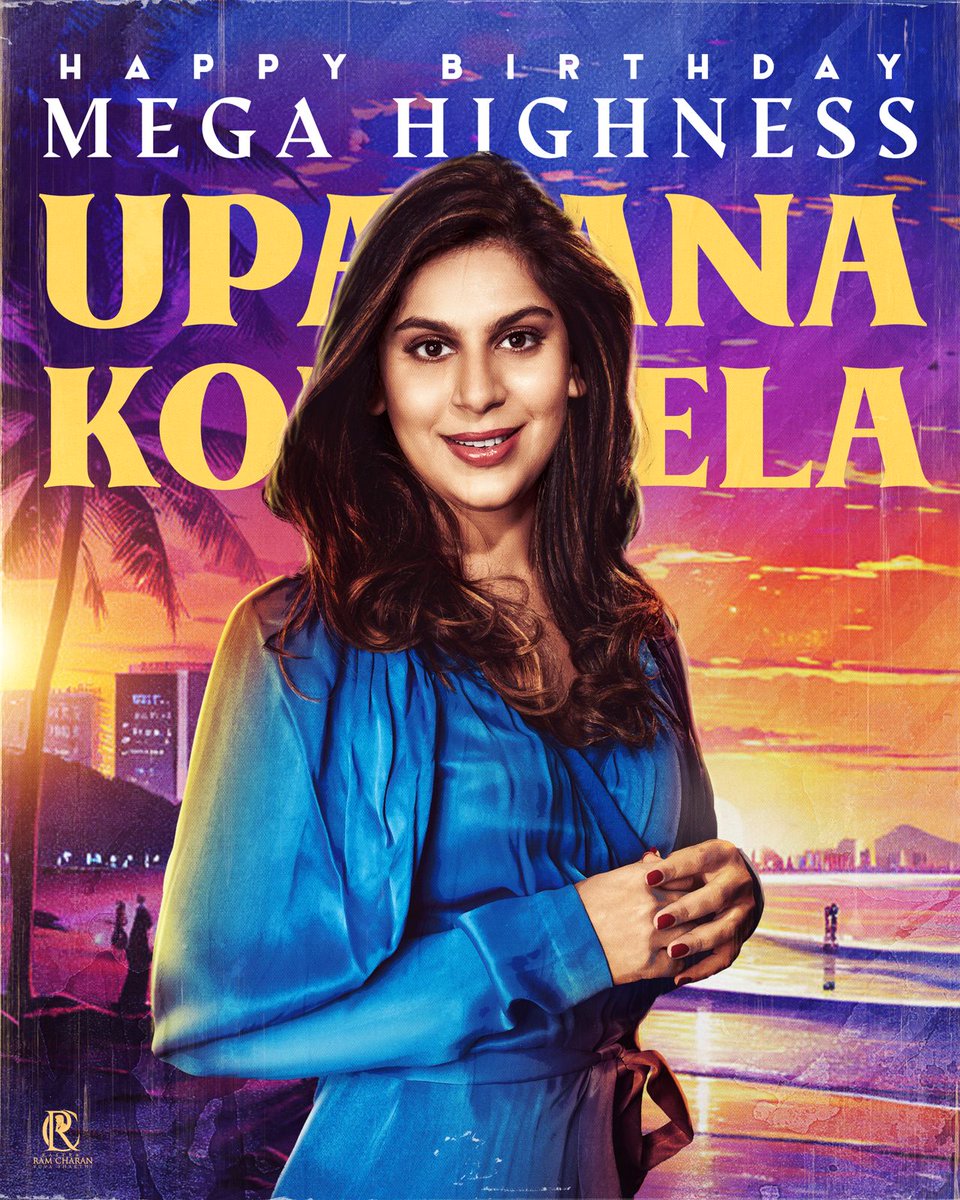 LetsXOtt's tweet photo. Birthday wishes to #MegaHighness @upasanakonidela garu 💥 #HBDUpasanaKonidela https://t.co/HREgPLINq0