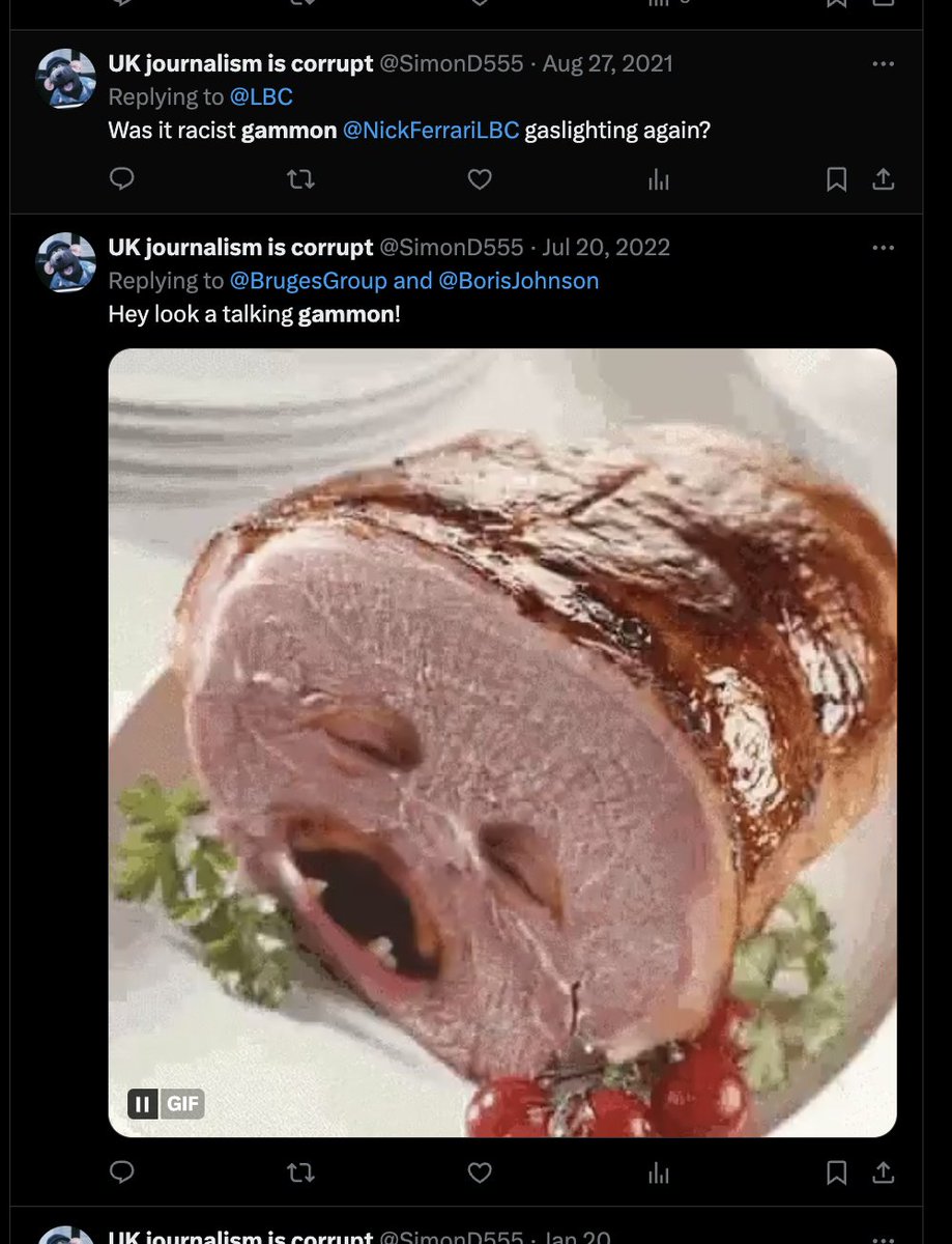 BobbyPotter2022's tweet photo. @from_hackney @SimonD555 Oh dear, it seems @simonD555 is a racist!

He abuses othere based on their skin colour! https://t.co/zjrVKqtrtF
