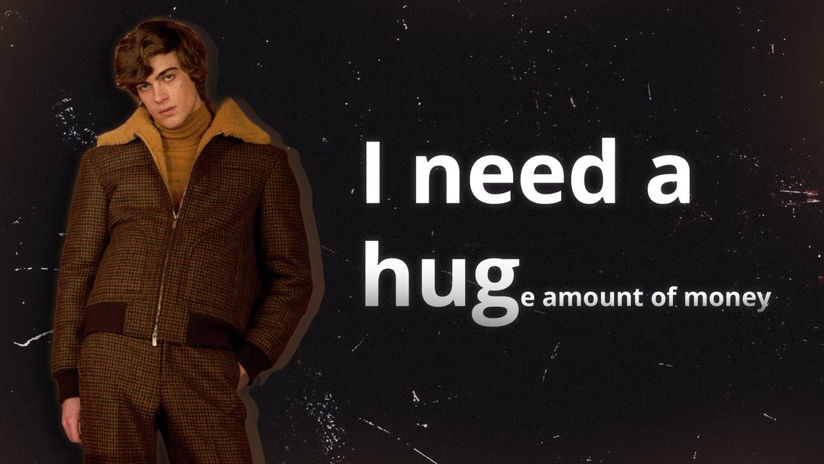 ⠀
⠀ชีวิตนี้ผมไม่ต้องการอะไรมาก
⠀