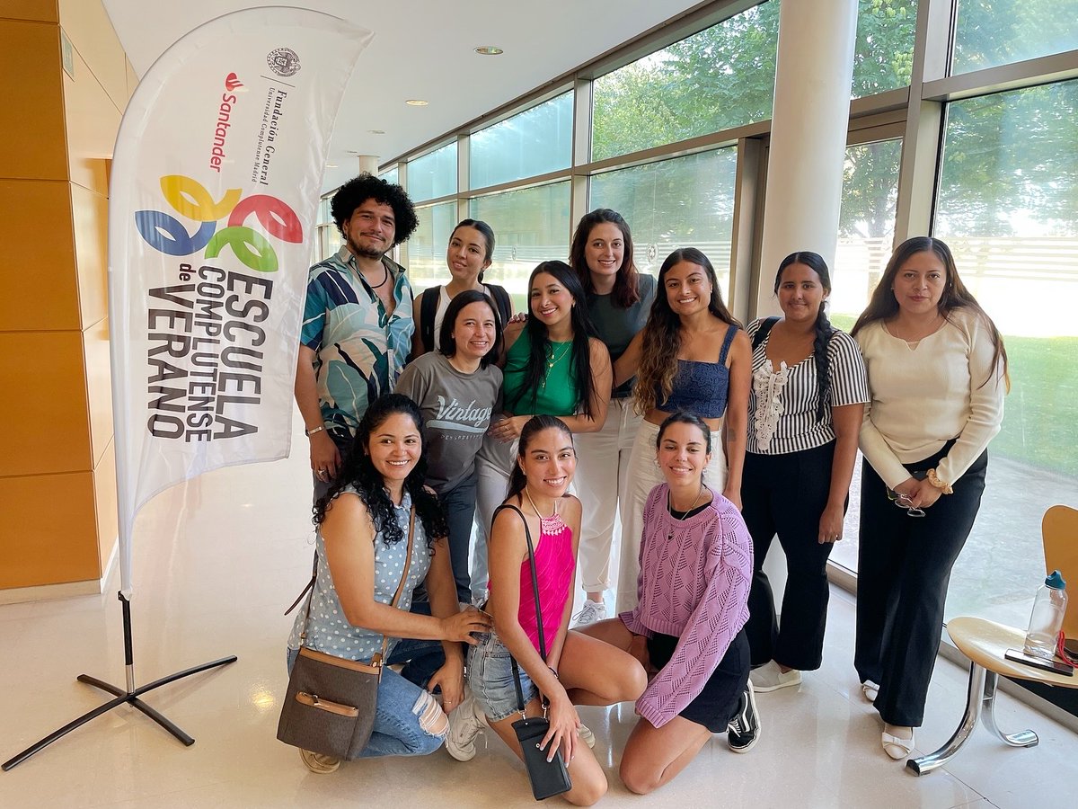 fundacionucm's tweet photo. ¡Muchas memorias quedarán del #verano en #Madrid! Gracias por elegir vivir esta experiencia en la @unicomplutense, que a partir de ahora, también es vuestra universidad. #ECV24 👏

Finaliza Escuela Complutense de Verano. ✅ https://t.co/8efqPtDk71
