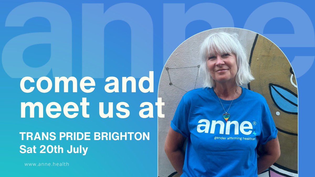 annehealthcare's tweet photo. Weโre at #TransPride Brighton today to lend our solidarity and support and to answer questions anyone has about Anne health ๐ #AskAnne
Come and say hello ๐๐ป and scan the back of our T-shirts for more information about our services.
#TransHealthcareDoneBetter #TransPrideBrighton https://t.co/FZNnEu4msB