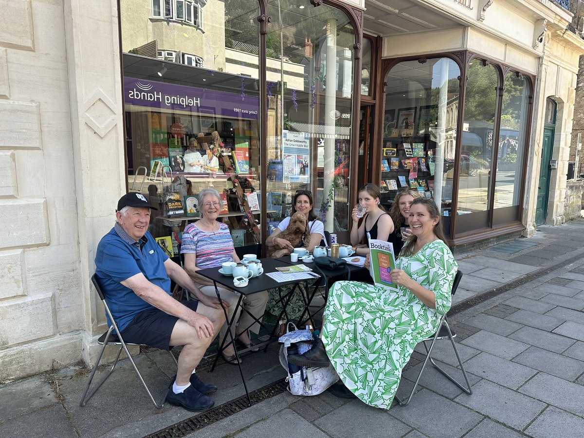 Books on the Hill (@booksonthehill) on Twitter photo Not quite a sunny as yesterday but still a nice spot to enjoy one of our lovely teas or coffees!
<a href="/booksonthehill/">Books on the Hill</a> <a href="/DiscovClevedon/">Discover Clevedon</a>
#lovebookshops #bookshopcafe #clevedon Not quite a sunny as yesterday but still a nice spot to enjoy one of our lovely teas or coffees!
<a href="/booksonthehill/">Books on the Hill</a> <a href="/DiscovClevedon/">Discover Clevedon</a>
#lovebookshops #bookshopcafe #clevedon