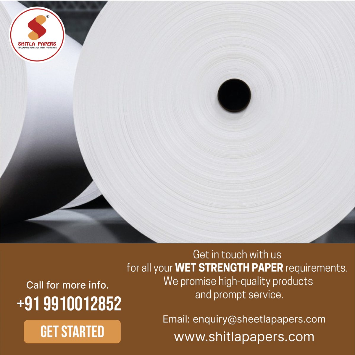 shitlapapers's tweet image. With 40 years of expertise, we deliver unmatched quality &amp;amp; competitive pricing. Trust Shitla Papers for all your paper needs.
#BenefitsOfWetStrengthPaper #QualityPaper #CompetitivePricing #TrustShitlaPapers #PaperExperts #ShitlaPapers #PaperIndustry #PaperSolutions  #PaperQuality