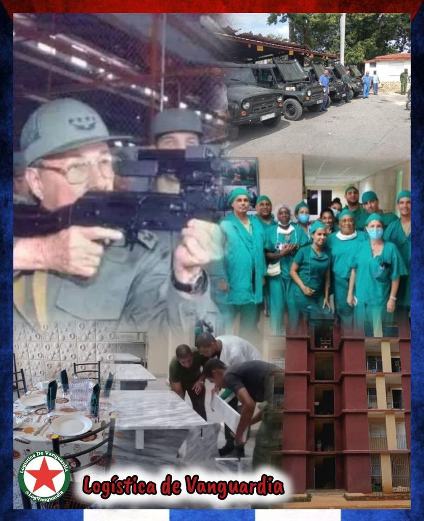 LogVanguardia's tweet photo. 🇨🇺Con esfuerzo demostrado
Listo a prestar el servicio 
Un equipo cuyo oficio
Siempre ha sido destacado
Con trabajo dedicado
Que se impone en cada frente, 
Con el valor de su gente
Y un desempeño exitoso
No hay combate Victorioso
Sin Logística eficiente💪
#CubaEnModoVictoria https://t.co/NnFLcxo74j