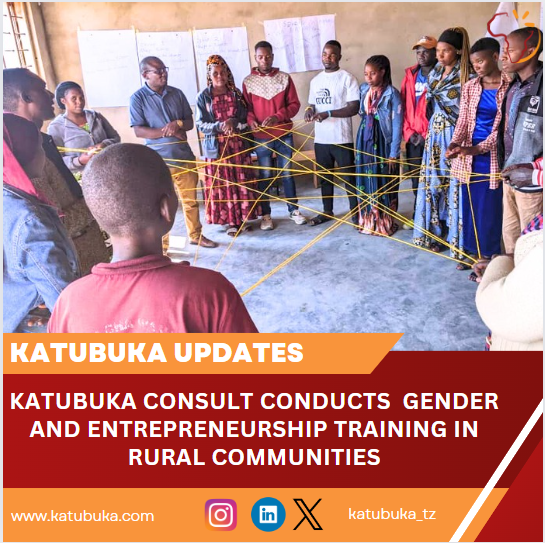 Empowering rural communities with BDS skills through practical-based Gender and entrepreneurship training "Get Ahead" program developed by International Labour Organization. This is a recently concluded training at Wang'ing'ombe DC in Njombe Region. Facilitated by Shadrack Kikoti